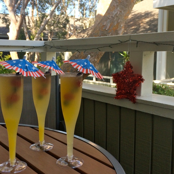 Fourth of July Mimosas